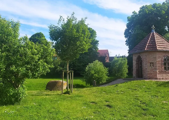 Birnengarten Am Pfarrgarten Starkow 公寓 Velgast